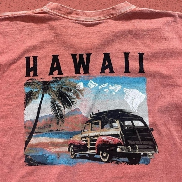 Vintage Hawaii crazy shirts car t shirt chile dyed - Picture 3 of 7